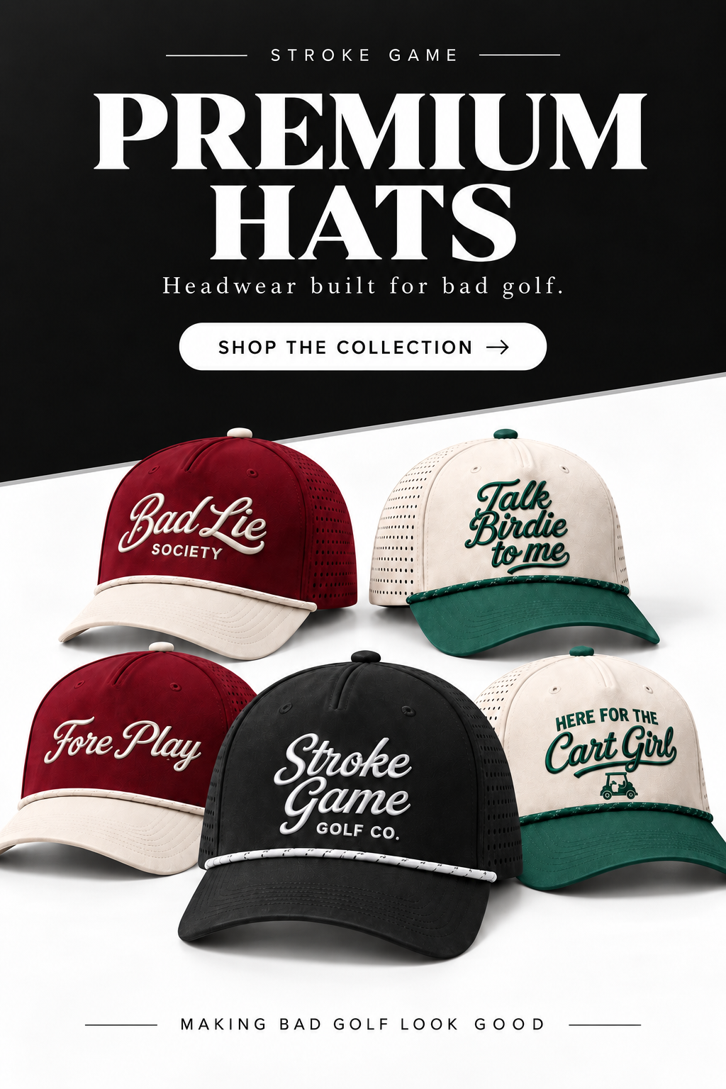 Athletic Golf Hats