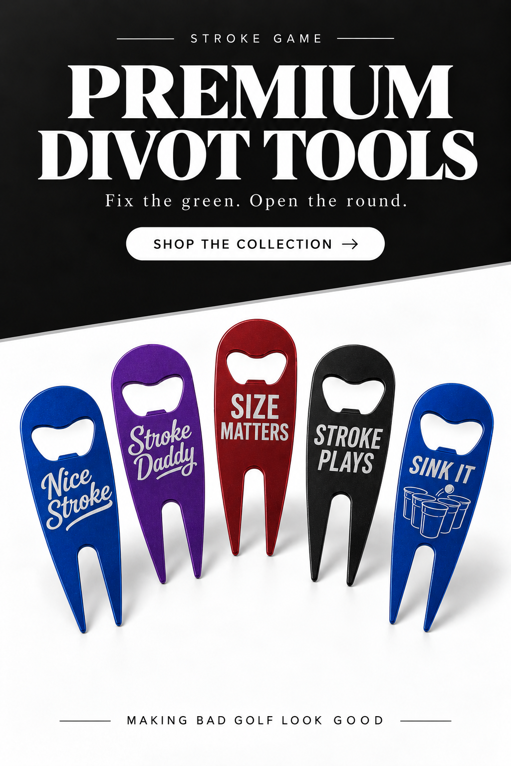 Bottle Opener Divot Tool